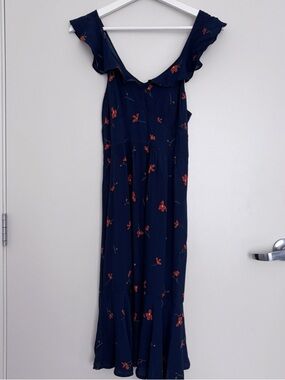 Isalis ruffle floral dress Lisa Says Gah Small